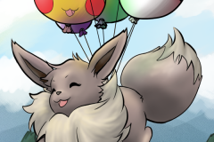 Eevee Used Fly!