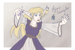 Alyisra Eveningstar - Character Design