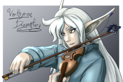 Varthyron's violin