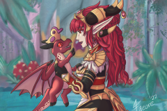 Alexstrazsa and Lillystrazsa - World of Warcraft