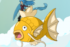 Arti and golden Magikarp